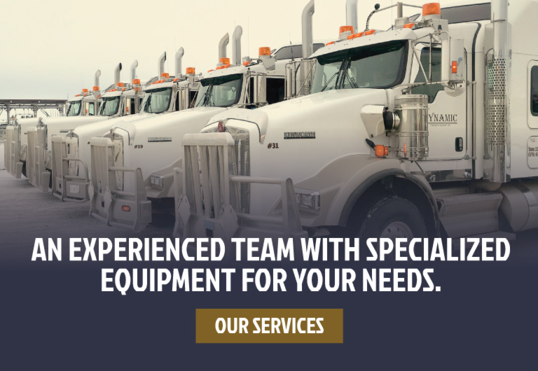 An experienced team with specialized equipment for your needs.